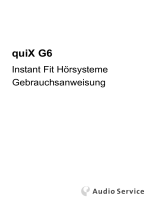 AUDIOSERVICE quiX 4 G6 Benutzerhandbuch