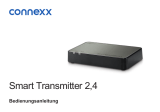 connexx SMART TRANSMITTER 2,4 Benutzerhandbuch