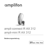 AMPLIFONampli-connect R AX 312 D