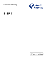 AUDIOSERVICE B SP 7.3 Benutzerhandbuch