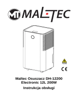 MALTEC Osuszacz Powietrza Pochłaniacz Wilgoci DH-12200 Electronic Bedienungsanleitung