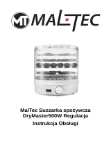 MALTEC Suszarka spożywcza DryMaster500W 500 W Bedienungsanleitung