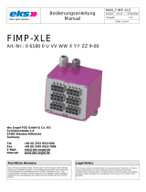Eks FIMP-XLE Bedienungsanleitung