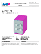 Eks CIMP-M Bedienungsanleitung