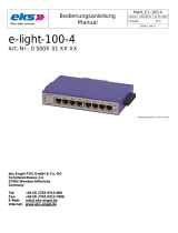 Eks EL-100-4 Bedienungsanleitung