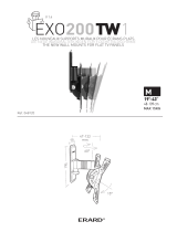 Erard EXO 200TW1 Bedienungsanleitung