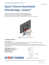 Sport-thieme Basketball-Wandanlage "Indoor" Bedienungsanleitung