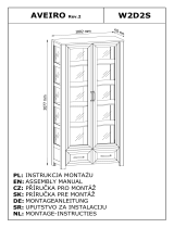 Gała Meble AVEIRO V2 - W2D2S Bedienungsanleitung