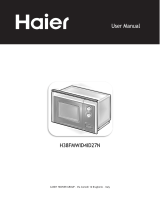 Haier HWO38MG2BHXBD Benutzerhandbuch