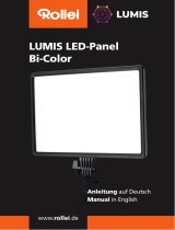 Rollei LUMIS LED-Panel Bi-Color Operation Instuctions