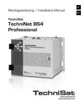 TechniSat Base unit BS4 Professional Bedienungsanleitung