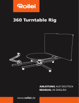 Rollei 360 Turntable Rig Operation Instuctions