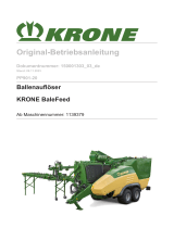 Krone BA Ballenauflöser (PP901-20) Bedienungsanleitung