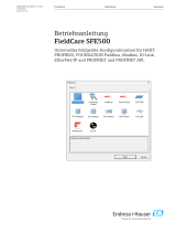 Endres+Hauser BA FieldCare SFE500 Bedienungsanleitung