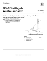 Graco 3A1028D, G3 Paddle Replacement Kit Bedienungsanleitung