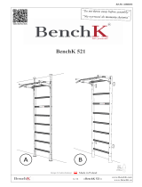 BenchK Country & Currency Settings Fitness-System "522B" Wall Bars Bedienungsanleitung