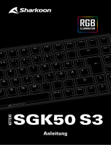 Sharkoon SKILLER SGK50 S3 - Black Bedienungsanleitung