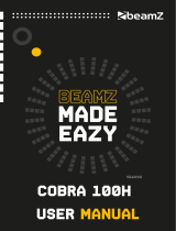 Beamz Cobra 100H Beam 100W Moving Head Bedienungsanleitung