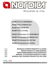La Nordica-Extraflame Rosetta Sinistra 5.0 Steel Benutzerhandbuch