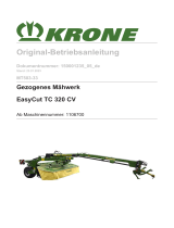 Krone BA EasyCut TC 320 CV (MT503-33) Bedienungsanleitung