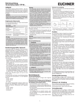 EUCHNER Sicherheitsschalter STP-BI… Bedienungsanleitung