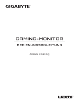 Gigabyte AORUS CO49DQ Benutzerhandbuch