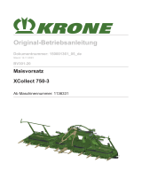 Krone BA XCollect 900-3 (BV301-30) Bedienungsanleitung