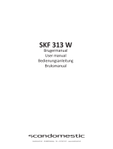 ScanDomestic PREMIUM COLLECTION SKF 313 W KOMBISKAP Benutzerhandbuch