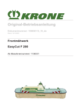 Krone BA EasyCut F 280 Bedienungsanleitung