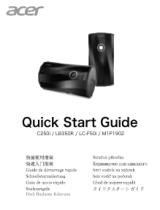 Acer C250i Benutzerhandbuch