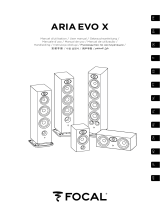 Focal Aria Evo X Center Benutzerhandbuch