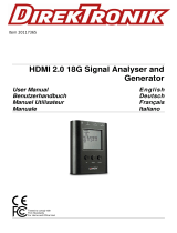 Lindy HDMI 2.0 18G Signal Analyser Benutzerhandbuch