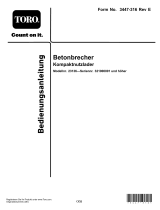 Toro Concrete Breaker, Compact Tool Carriers Benutzerhandbuch