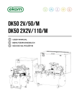 EKOM DK50 2x2V/110 Benutzerhandbuch