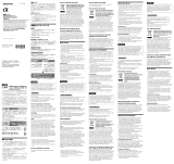 Sony SAL24F20Z Bedienungsanleitung