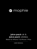 Mophie 401001641 3679_JPA-IP7P-BLK Benutzerhandbuch