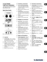 TC Electronic TUBE PILOT OVERDRIVE Schnellstartanleitung