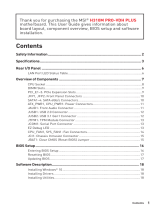 MSI H310M Benutzerhandbuch